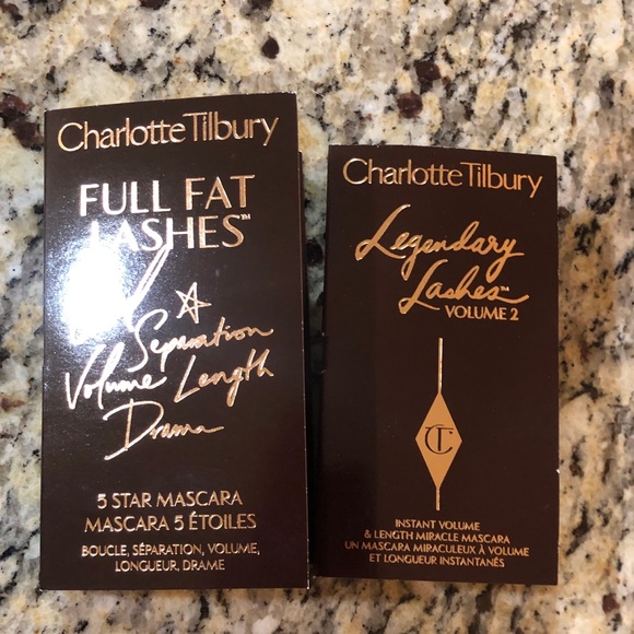 Charlotte Tilbury Mascara Sample Bundle LEGENDARY LASHES Vol. 2; FULL FAT LASHES - Picture 1 of 6